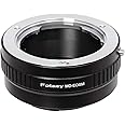 Fotasy Minolta MD Lens to Cannon EF-M Mount Adapter, MD EFM, MD MC Rokkor Lens EFM Adapter, Compatible with Canon EOS M Mount Mirrorless Cameras EOS M M1 M2 M3 M5 M6 M6 Mark II M10 M50 M100 M200