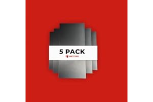 Metoro 16-Gauge Mild CRS Steel Sheet - Formable, Weldable, Magnetic, Smooth Surface - Industrial-Grade Metal Plate for DIY Projects, Fabrication, and More. (5, 060 x 12 x 6)