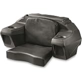 Guide Gear ATV Lounger Seat with Storage, Large Cushion, Padded Backrest, Cargo Box, Helmet Holder