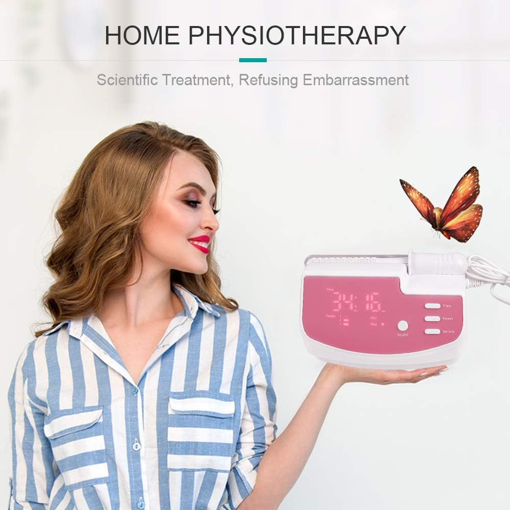 Women Gynecological Vaginitis Treatment 70 Individual LED Vaginal Massage Red Blue Led Light Therapy Device Laser Anti-inflammatory Disinfect Therapy Female Home Care (Complete gynecology machine set): Health & Personal Care