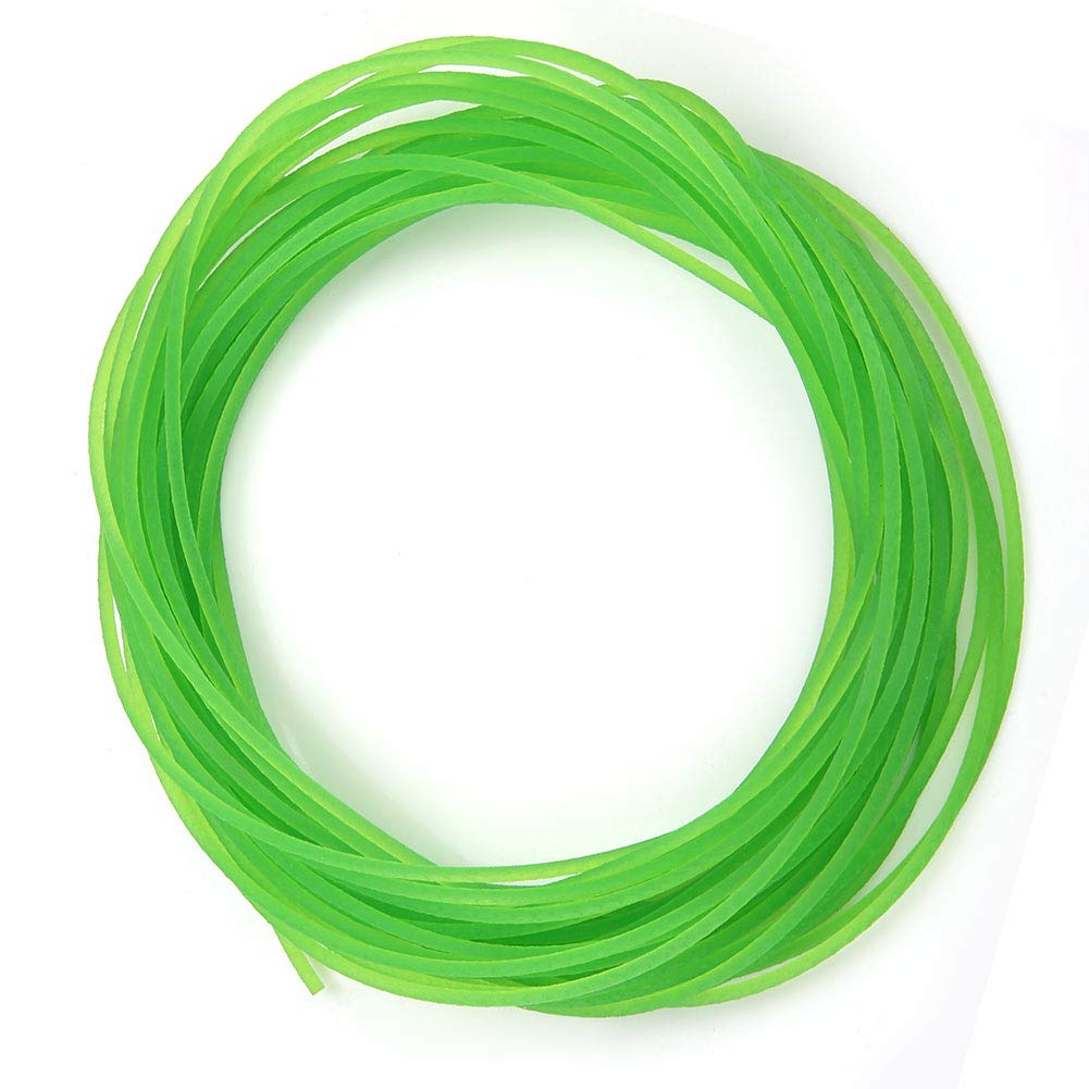 Polyurethane Belt, Green Rough Surface PU Round Conveyor Belt for Drive Transmission Printing Machine (2mm x 10m)
