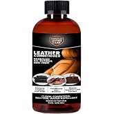 European Leather Care Leather 8 oz Conditioner for Leather Couch, Furniture, Shoe, Leather Jacket, Purse, Boot Cleaner, Leather Conditioner Car Leather Cleaner Leather Repair Restorer All Natural USA