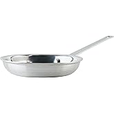 Winco Commercial-Grade Aluminium Fry Pan/Skillet, Mirror Finish, 7"