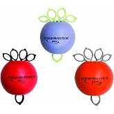 Cando Handmaster Plus Hand Exerciser, Multi, 3 Count