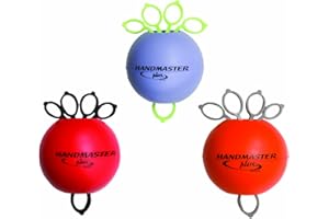 Cando Handmaster Plus Hand Exerciser, Multi, 3 Count