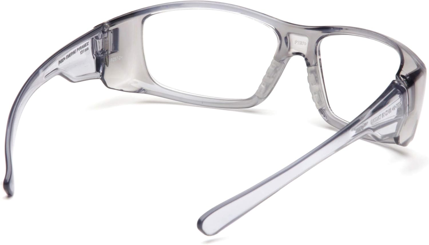 PYRAMEX SG7910D15 Pyramex Clear Safety Reader Glasses, Scratch-Resistant, Gray Frame - Safety Glasses - 