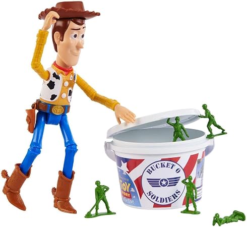 Amazon マテル トイストーリー 25周年記念 ウッディ グリーンアーミーメン フィギュア ディズニー ピクサー Disney Pixar Toy Story Woody The Troops Mattel おもちゃ おもちゃ