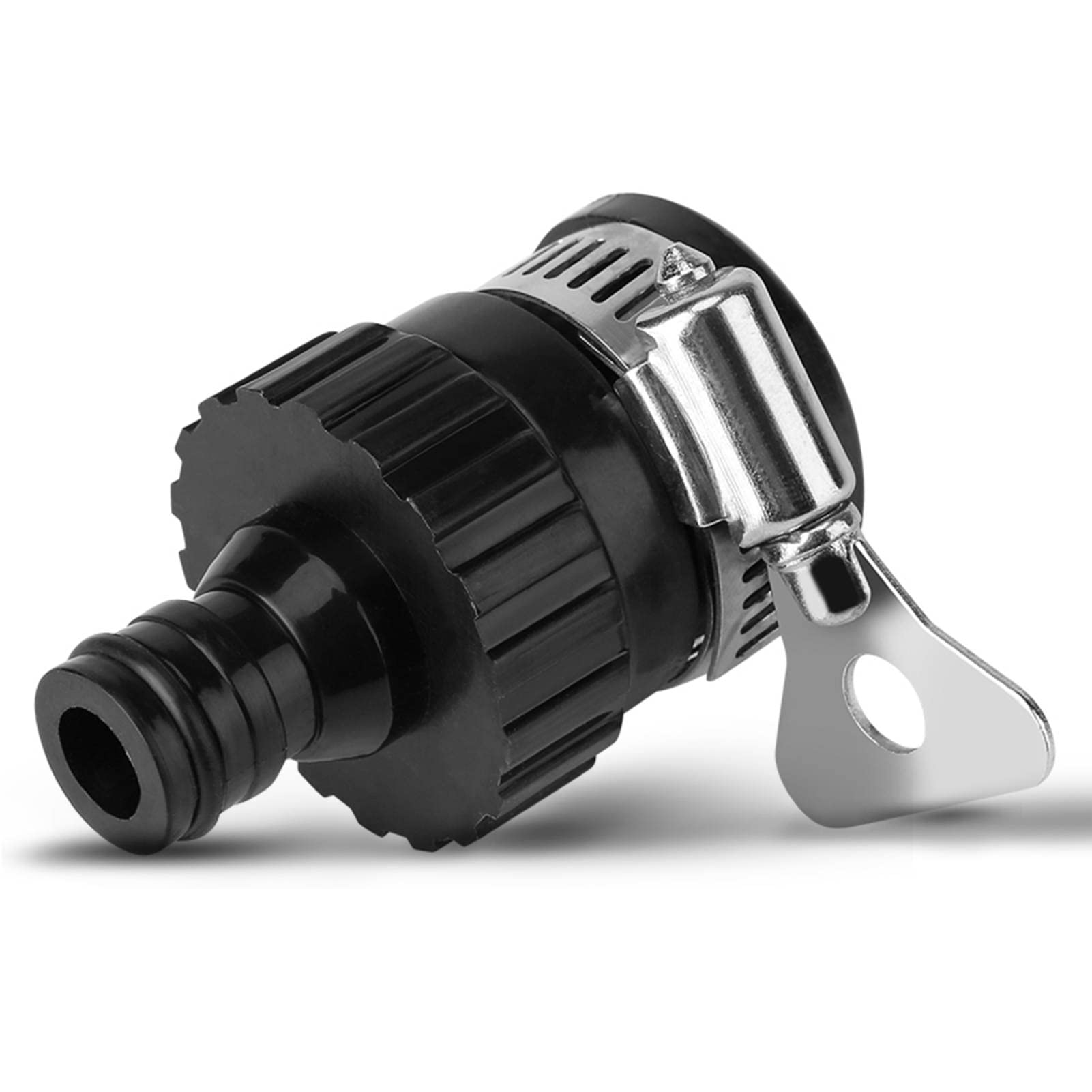 Universal Tap Connector Stainless Steel Tap Connector Adapter Garden Hose Connector for Watering Car Washing Kitchen Tap