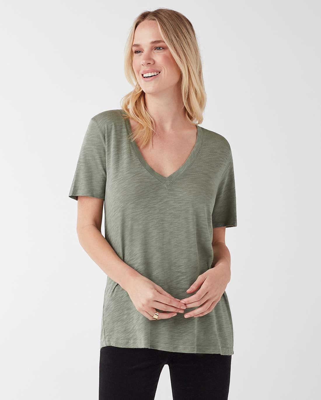 splendid v neck t shirt