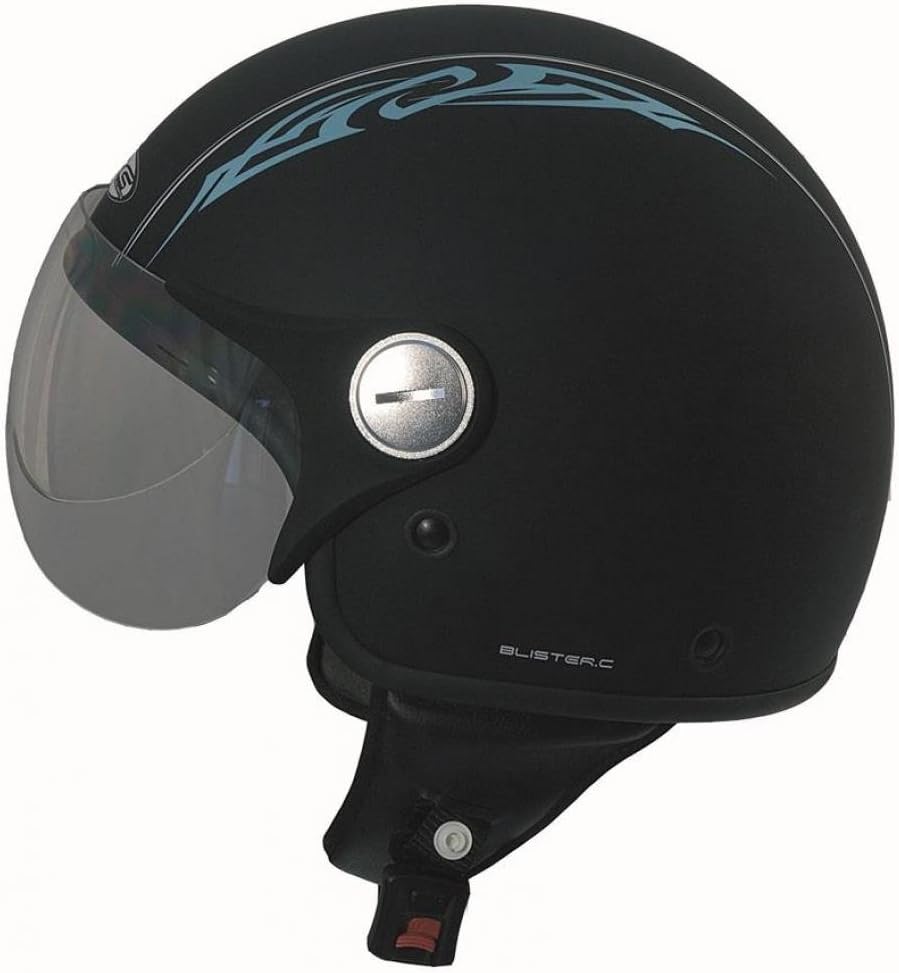 62 RC Jet Helmet Black/Blue Size XL