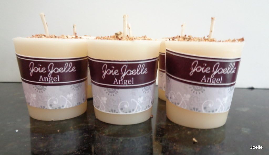 Angel White Votive Spell Ritual Candles, Altar Candle, dressed candle, spiritual candle, goddess candle 4 pack