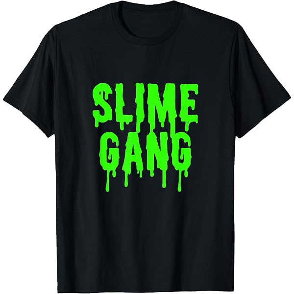 Amazon.com: Slime Gang Slime Shirt for Men Women | Green Slime T