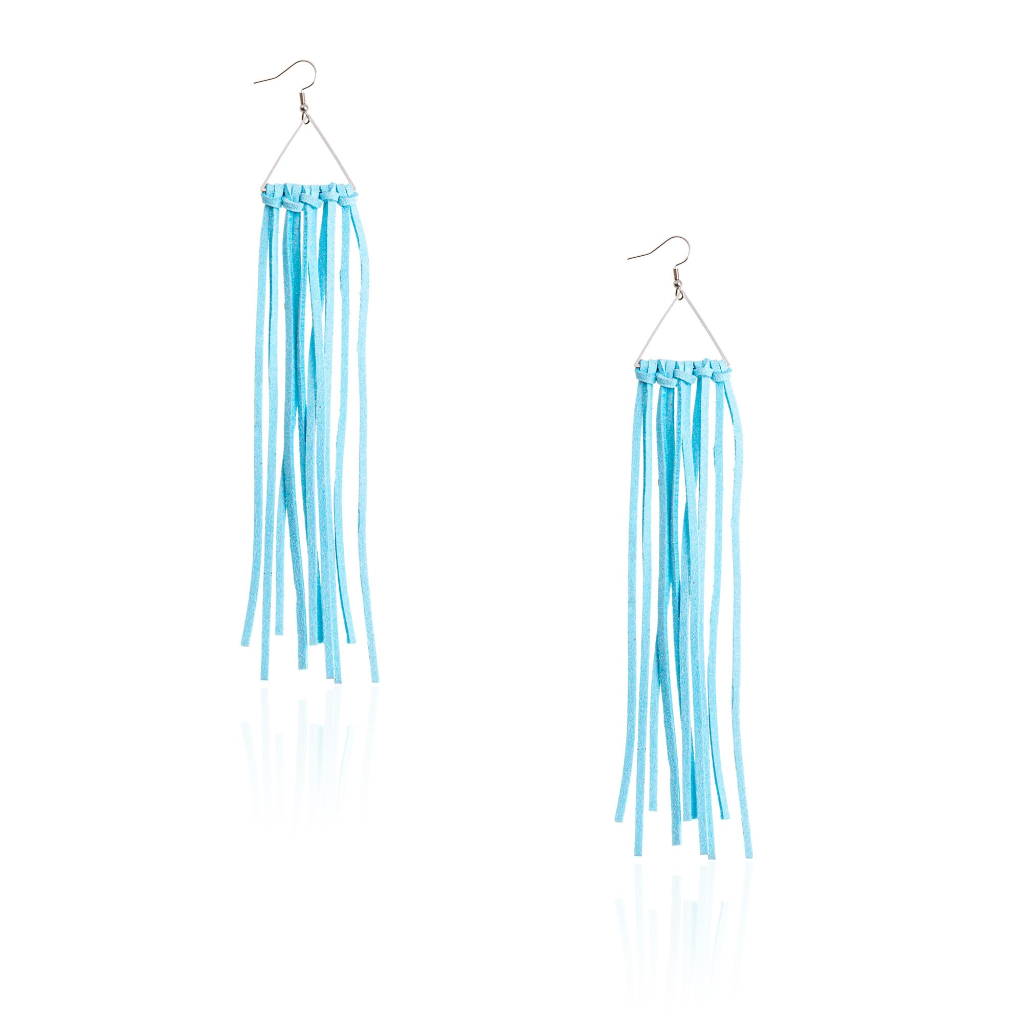 Rustic Couture's Boho Fringe Earrings for Women