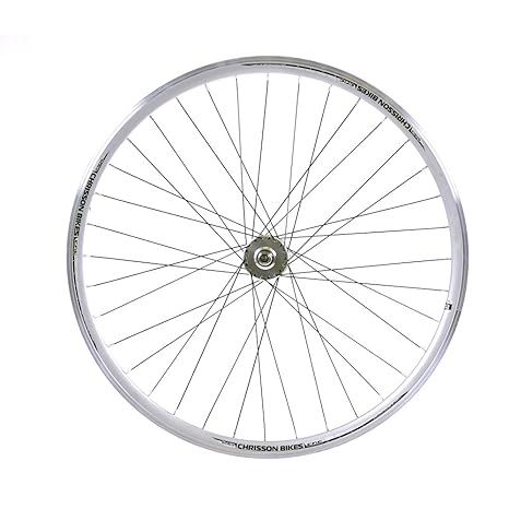 FIXI FAHRRAD LAUFRAD VORDERRAD HINTERRAD 28' 700C ETRTO 622 für FIXED GEAR SINGLE SPEED Silver