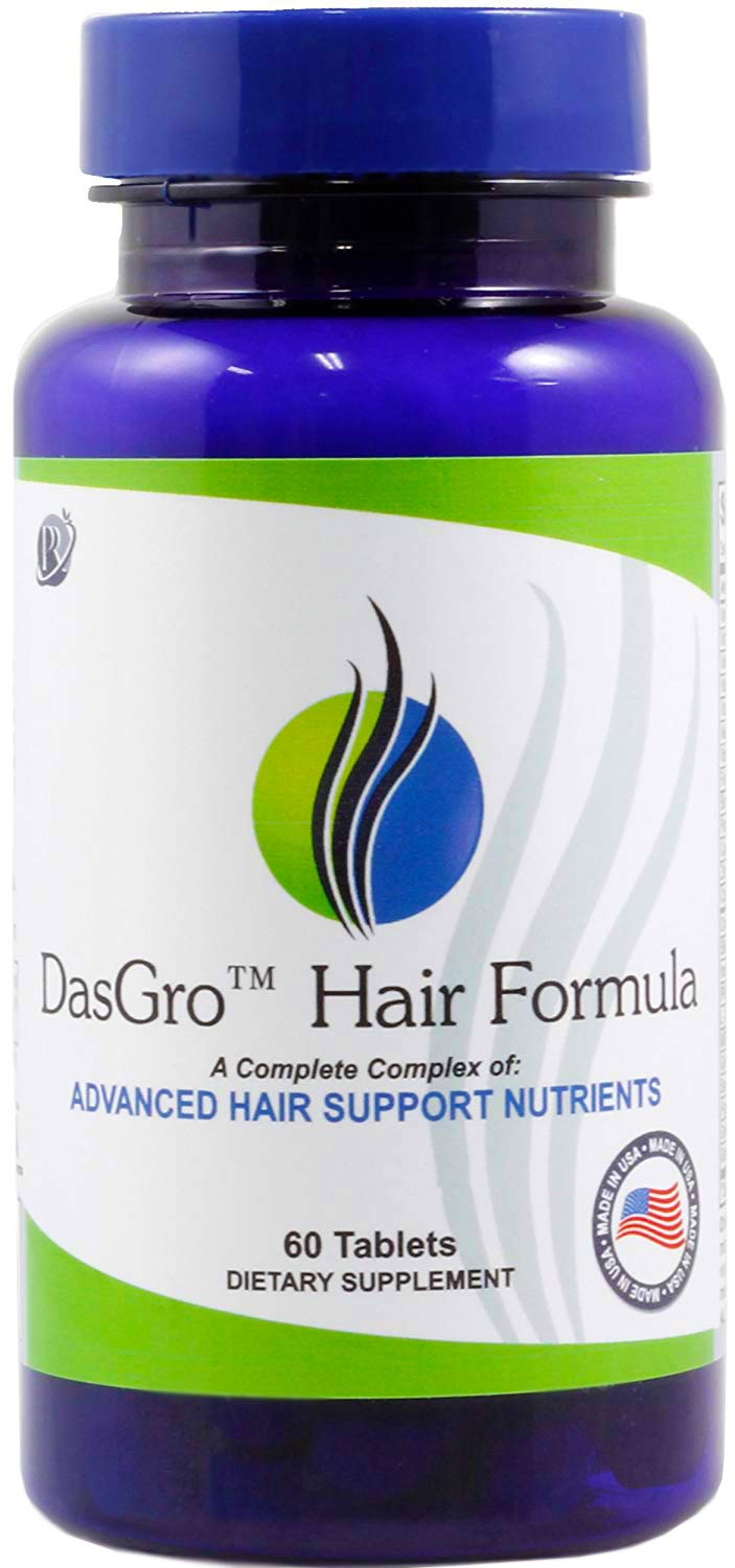 Dasgro Hair Growth Vitamins Biotin Dht Blocker Stops Hair Loss