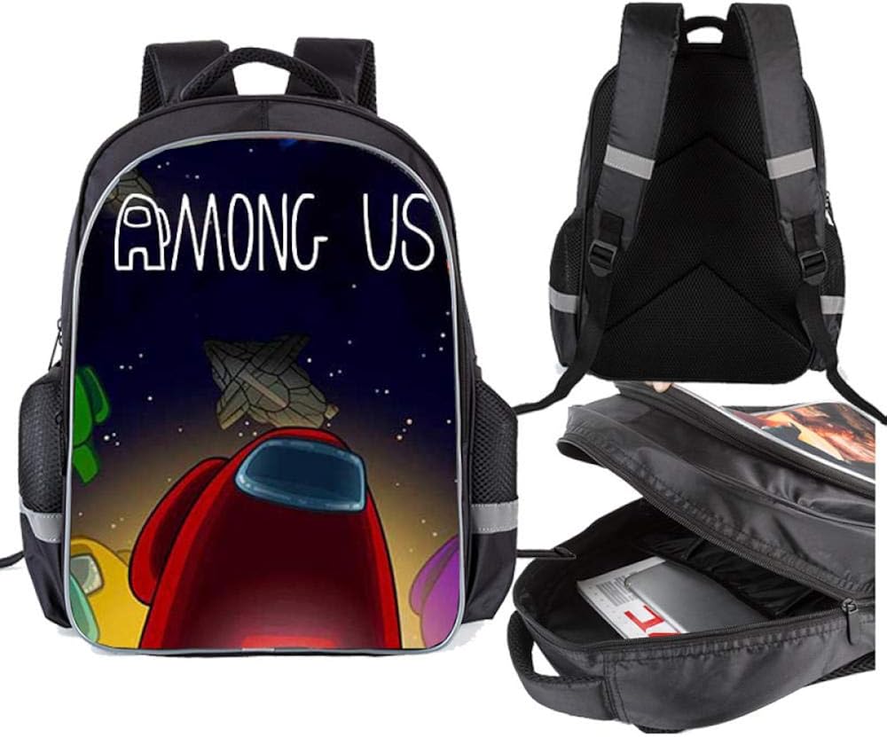 Game Among Us Backpack Space Werewolf Killing Pupils Schoolbag Victory