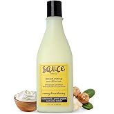 SAUCE Detangling Moisturizing Conditioner, Creamy House Dressing, 10 Fl Oz | Smoothing &amp; Frizz Control with Shea Butter, Greek Yogurt &amp; Buttermilk, Fine to Medium Curly Hair, No Parabens &amp; Sulfates