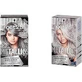 Got2B Metallics Permanent Hair Color M72 Dusty Silver &amp; M71 Metallics Silver