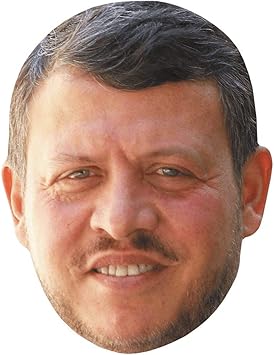 Abdullah II of Jordan (Smile) Masques de celebrites: Amazon.fr 