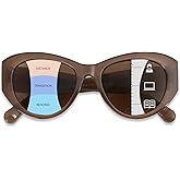 FONHCOO Progressive Sunglasses for Women Men, Multifocal Reader Sun Glasses Outdoor Reading Sunglasses UV400 Protection