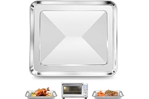 GCQ 11.77" × 11.77" Toaster Oven Baking Pan for Breville Smart Oven BOV800XL, Smart Oven Plus BOV810BSS, Smart Oven Pro BOV84