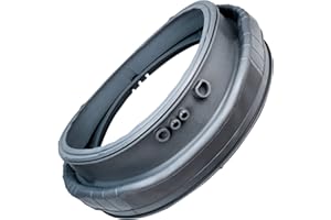 ARLBA Upgraded MDS47123601/MDS47123602 Washer Door Gasket Boot Seal Bellow Diaphragm Compatible with LG/Kenmore Washer Rubber Boot Seal MDS64237202 MDS64237201 PS3535210 1529948 WM3250HWA WM3050CW WM2701HV