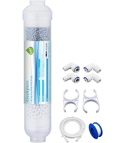 Pack De Filtres De Rechange Annuel KS-TECH 5 Niveaux Pour Système D'Osmose Inverse - Compatible Marque KR