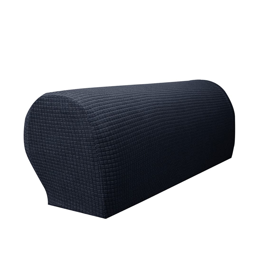 Xlabor Waterproof Armrest Covers Set of 2 Adjustable Spandex Non-Slip Armrest Protectors Arm Caps for Chair Sofa Armchair Couch Black