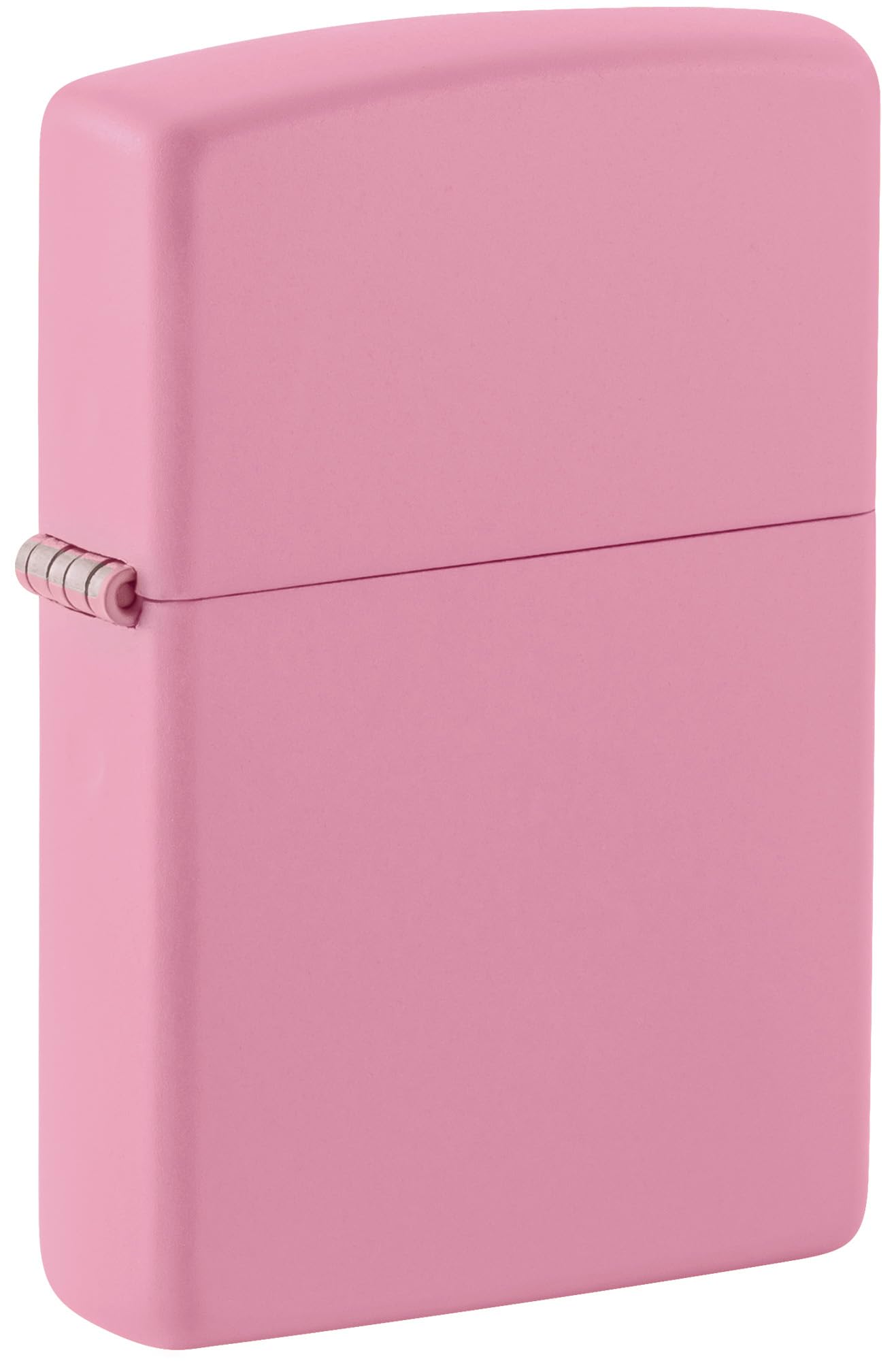 Zippo Windproof Lighter - Pink Matte - Base Model - Refillable - Reusable - Gift Box - Metal - Made in USA