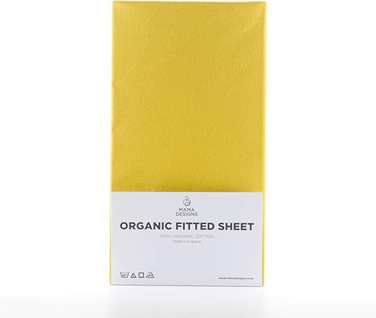 mustard cot bed sheet