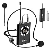 Wireless Microphone Headset, Head Mic Speaker