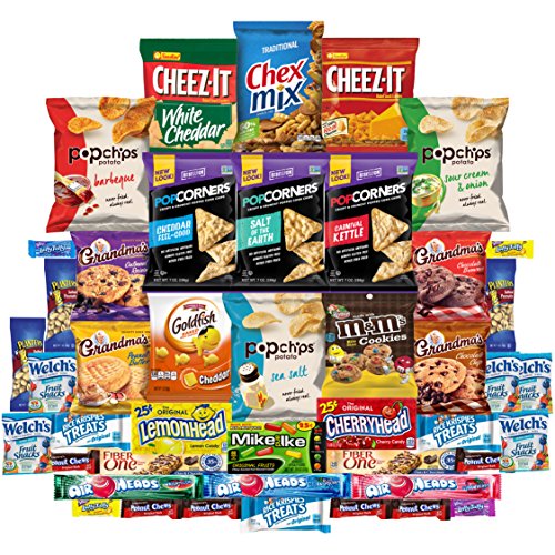 Cookies Chips & Candies Care Package Variety Pack Bundle Assortment
