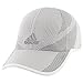 adidas Women's Adizero Prime Cap, White/Grey, ONE SIZE