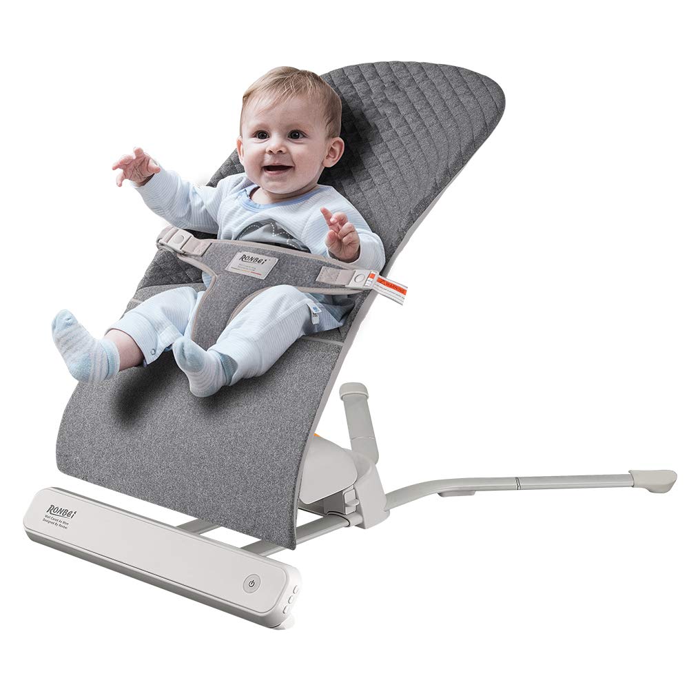 grey baby swing chair