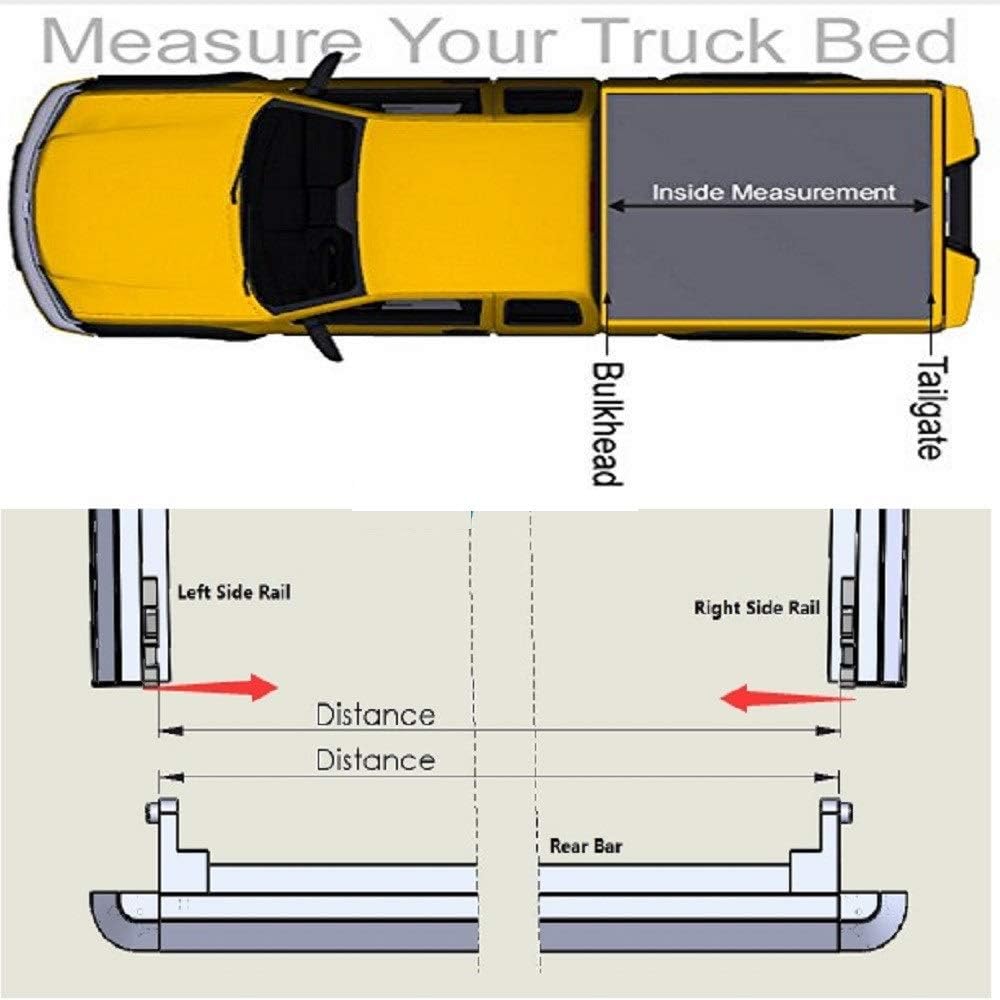 Amazon Com Viksee 66 67 Bed Length Roll Up Tonneau Cover For 2004 2014 F150 2006 2008 Mark Lt Styleside Bed Clamp On Style Waterproof Truck Bed Automotive