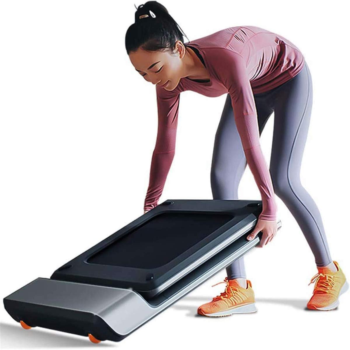 GJNWRQCY Walking Pad Mini Treadmill Smart Folding Treadmill - Foldable Exercise Fitness Equipment Running Walking Pad Outdoor Indoor Gym Jogging Running Machine