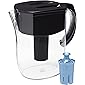 Brita Longlast Everyday Water Filter Pitcher, Large 10 Cup 1 Count, Black