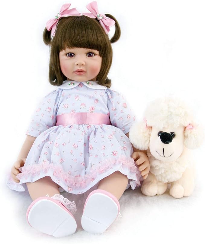 Amazon.com: Love Bella Real Life Muñecas de bebé de princesa realista 23 pulgadas suave ponderado muñeca bebé bebé bebé bebé bebé bebé bebé bebé bebé bebé bebé para niños mayores de 3