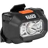 Klein Tools 60156 Intrinsically Safe LED IP67 Headlamp for Hazardous Areas, Mounts to Klein Hard Hats and Safety Helmets