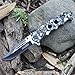 Unlimited Wares Grey Skull Tactical Assisted Opening Folding Knife 4.75-Inch Closed