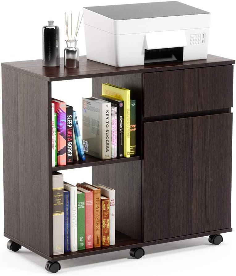 Bestier Printer Stand with Storage Office Cabinet