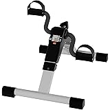 Portable Under Desk Stationary Fitness Machine Collection - Indoor Exercise Pedal Machine Bike for Arms, Legs, Physical Thera