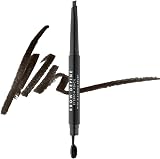 MUA Brow Define Black Angled Eyebrow Pencil with Brush Pack of 1 view 1