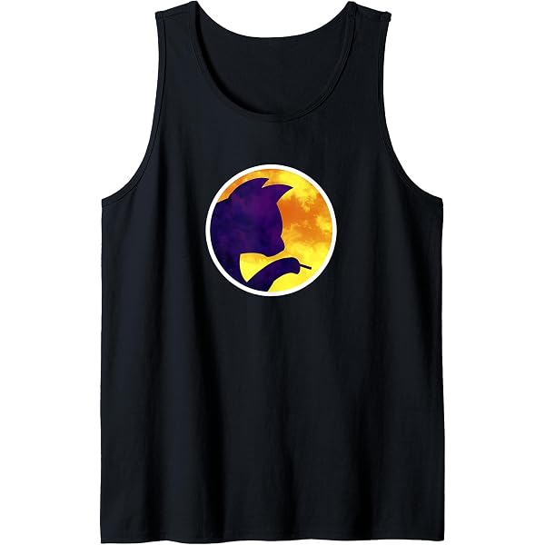 Amazon.com: Moon Night Smoking Cigarette Purple Cat Shadow Men Women T-Shirt  : Clothing, Shoes & Jewelry