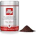 illy Ground Coffee Moka - 100% Arabica Flavored Coffee Ground - Rich Aromatic Coffee Grounds Profile – Classico Medium Roast