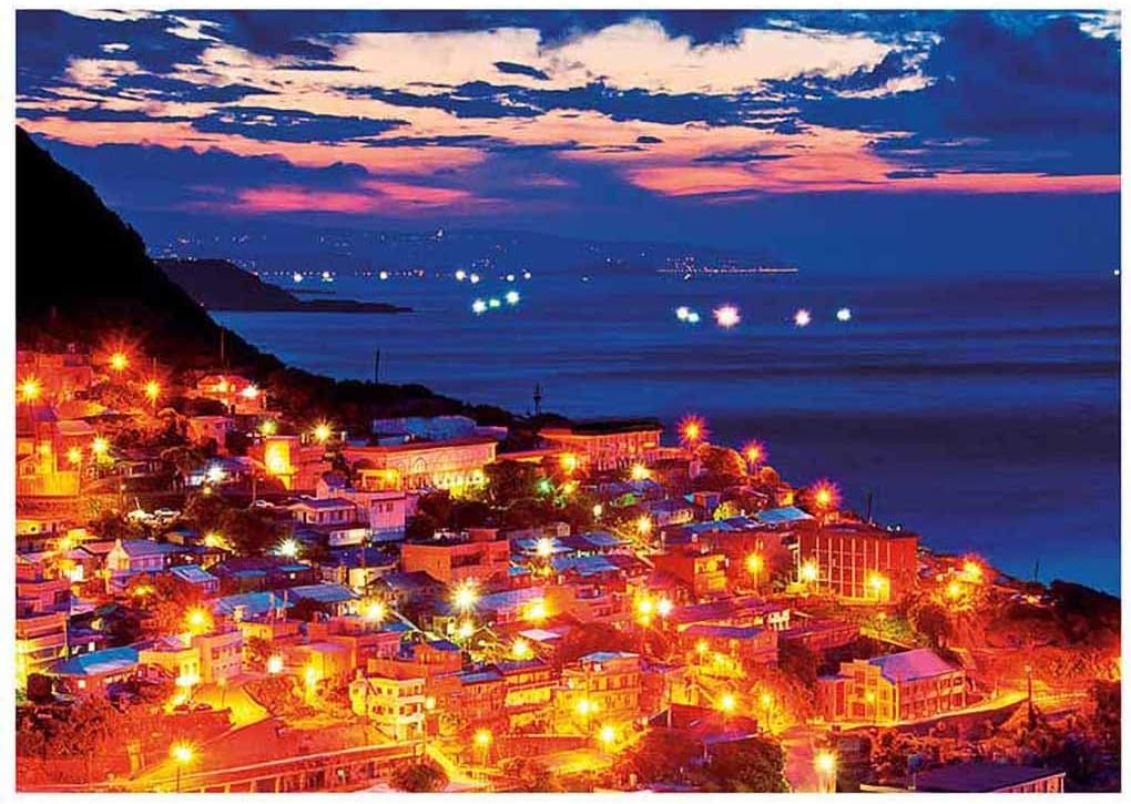Kanzd Jigsaw Puzzle 1000 Pieces for Adults, Landscape Building Pattern Adult Children Puzzle Puzzle Intellective Educational Toy (G)