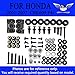 Complete Bolt Kits Body Screws Fairing Fasteners Hardware for Honda 2001 2002 2003 2004 2005 2006 2007 CBR 600 F4I ALL BLACK
