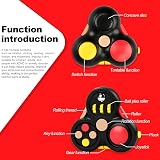 Jagowa Fidget Pad 11 Function Toy for Stress Relief Black view 4