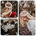 AW BRIDAL Wedding Hair Clip Flower Crystal Hair Veil Comb Bridal Hair Accessories for Women (Sliver)