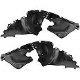 TRQ Front Inner Fender Liner Set Compatible with 2010-2013 Buick LaCrosse GM1248227 GM1249227
